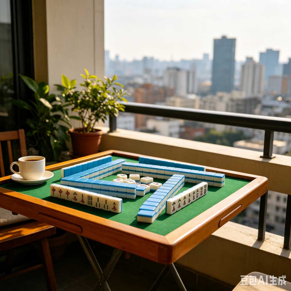 small size mahjong set for travel