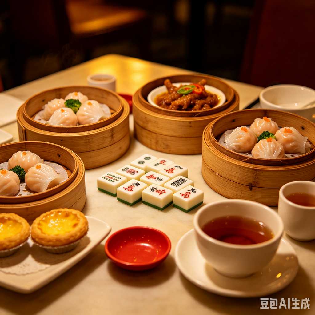 traditional chinese board game mahjong