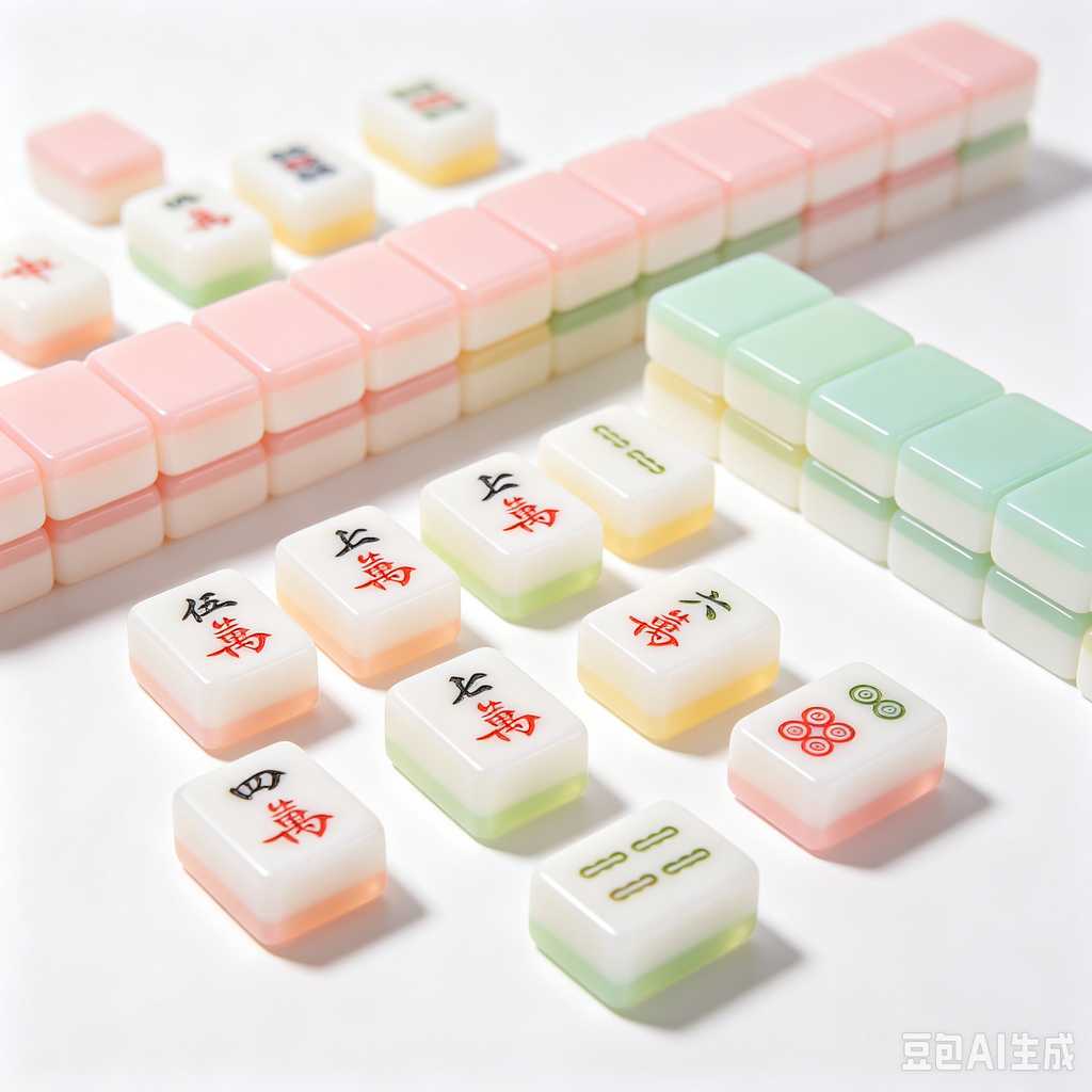 space saving mahjong game set