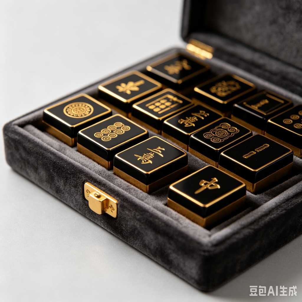 custom cartoon mahjong set